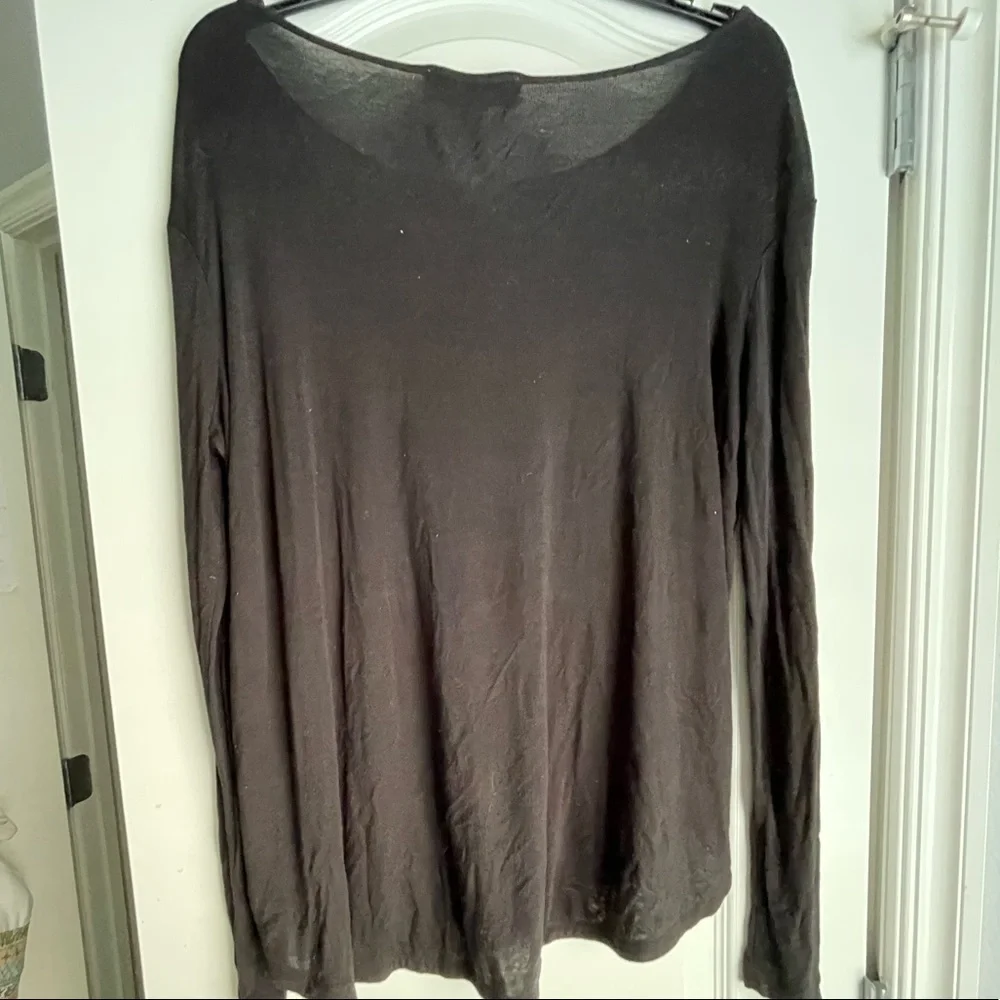 Black LS Top - Picture 2 of 2